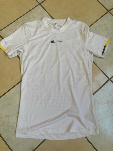 Playera adidas Parley S Blanca