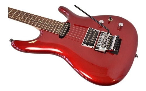 Guitarra eléctrica Ibanez Joe Satriani JS24P de tilo 2013 candy apple con diapasón de palo de rosa
