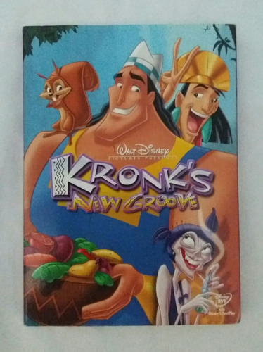 Las Locuras De Kronk Disney Dvd Original Oferta