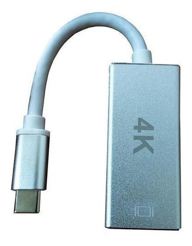 Cabo Adaptador Usb-c 3.1 Type-c Para Hdmi 4k Jc-tyc-hm