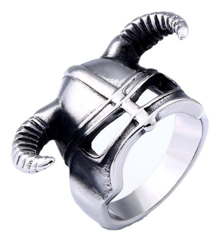 Anillo De Hombre Vikingo Mascara Guerrero Nordico Moda 2020