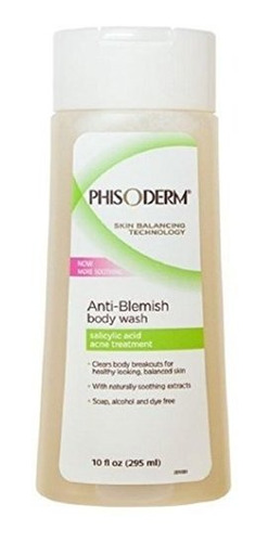 Gel Para Baño Y Ducha - Phisoderm Anti-blemish Body Wash 10 