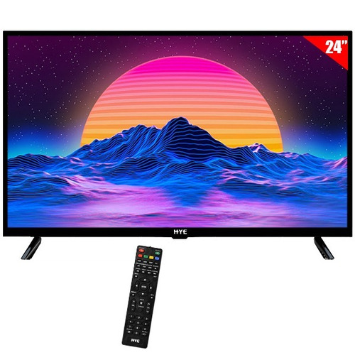 Imagem 3 de 3 de Tv Monitor Led De 24 Hye Hd Hdmi / Usb / Conversor Digital