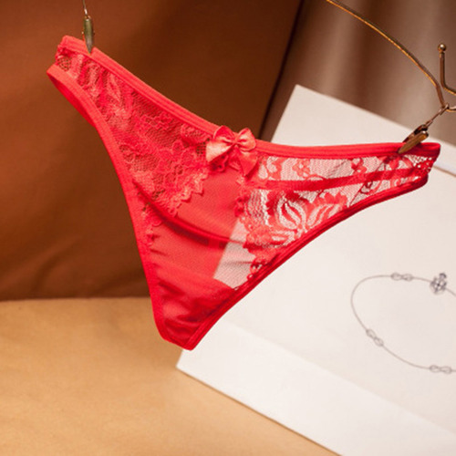 Calzoncillos P Para Mujer, Ropa Interior De Encaje, Lencería