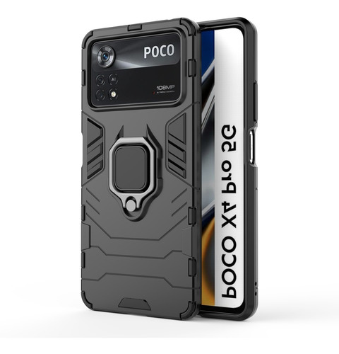 Funda Estuche Protector Anillo Para Xiaomi Poco X4 Pro