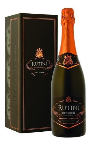 Estuche Champagne Rutini Brut Nature X750cc