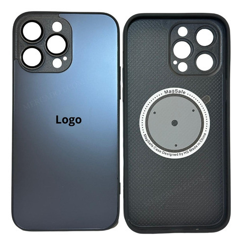 Capa Case Luxo De Vidro Glass Para iPhone 13 Pro Max