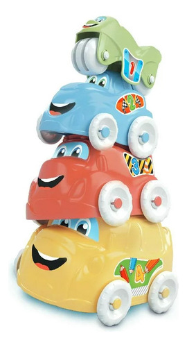 Vehículos Divertidos Apilables Fun Vehicles Baby Clementoni