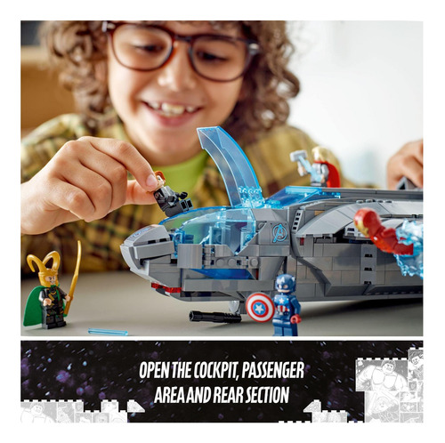 Set De Juguetes Para Construir Naves Espaciales Lego Marvel
