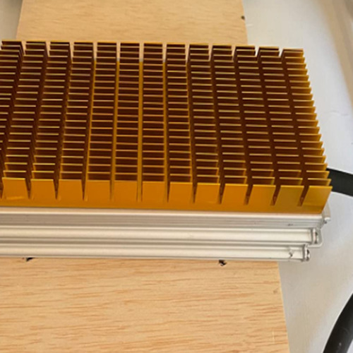 Disipador De Calor De Aluminio Para Amplificador Led De Alta