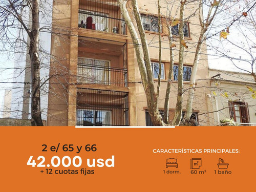 Departamento En Venta - 1 Dormitorio 1 Baño 1 Cochera - 60mts2 - La Plata [financiado]