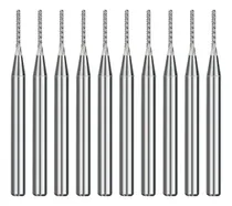 Comprar 10 Fresas Topo Raiada 1,0mm Ideal Para Usinagem De Pcb - Cnc