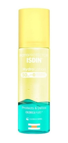 Imagen 1 de 3 de Fotoprotector Isdin Hydrolotion + 50spf 200ml