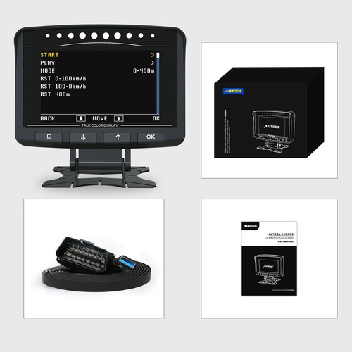 X50 Pro Autool Medidor Multifunción Obd2 Hud Automotriz