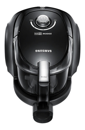 Aspiradora Samsung Sin Bolsa 2000 W Negra Vc20ccnmaeb Color Negro