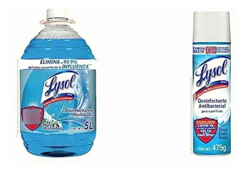 Lysol Limpiador Líquido Desinfectante Multiusos Pure