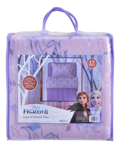 Juego De Sabana Polar Frozen 1,5 Plaza