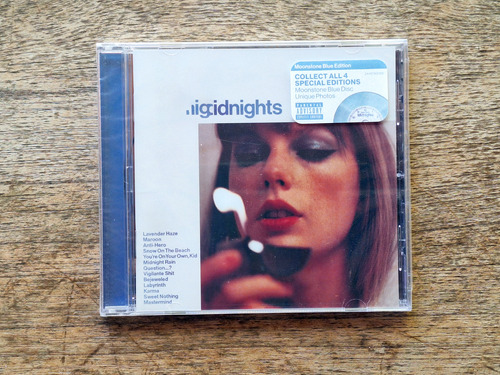 Cd Taylor Swift - Midnights (moonston (2022) Usa Sellado R33