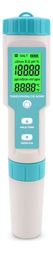 Monitor De Salinidad Agua 7 Pocket Ph Probador Multiparamétr