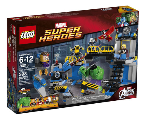 Lego Superheroes  Hulk Lab Smash