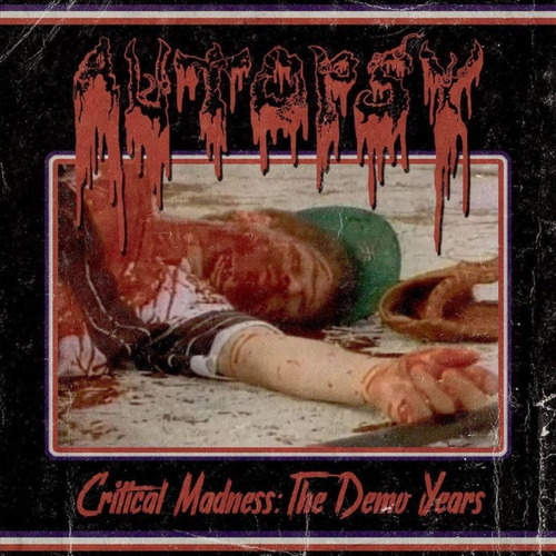 Cd Nuevo Autopsy Critical Madness: The Demo Years Cd