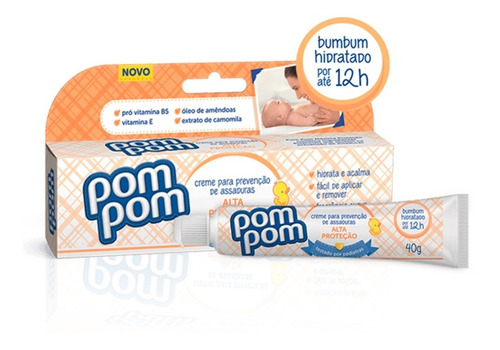 Creme Pom Pom Anti Assaduras 40g