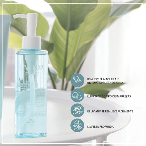 Limpiador Facial Oleoso Lavida 200 Ml