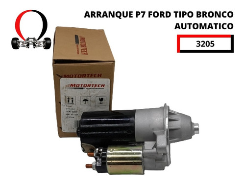 Arranque P7 Ford Tipo Bronco Automatico