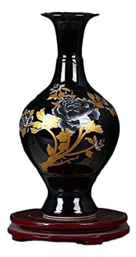 Jarrón Decorativo Estilo China De 13 (33 Cm) De Alto, Jarron