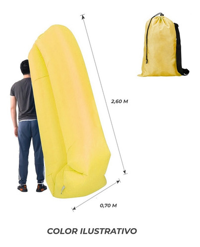 Imagen 3 de 10 de Tumbona Sillon Inflable Playa Super Regalo Aire Libre Verano