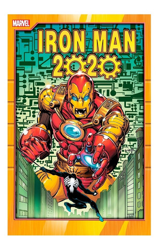 Iron Man 2020 Tpb Machine Man - Marvel Comics Robot Negro