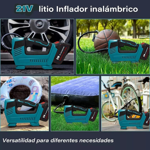 Bosich Inflador De Llantas Portátil,150 Psi 10 Bar Bomba De Aire Portátil De Lcd, Bomba De Aire Inalámbrica Portátil De 300 W, Bomba De Neumáticos De Coche De 21 V, Para Coche,motocicleta,pelota,kayak