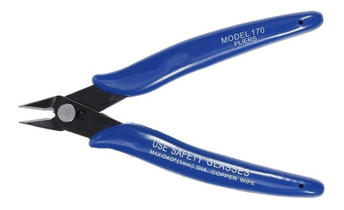 Alicate De Corte Diagonal Zimpor 170 - Azul