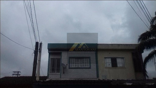Imagem 2 de 30 de Sobrado Residencial À Venda, Vila Guilhermina, Praia Grande. - So0043