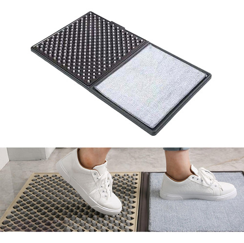 Alfombra De Suelo Desinfectante Alfombra De Zapato De Gris