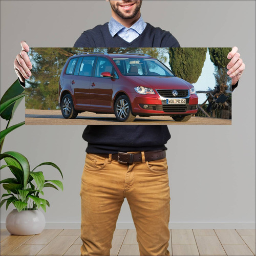 Cuadro 30x80cm Auto 2006 Volkswagen Touran Auto 282