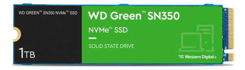 Disco Estado Sólido Interno Wd Green Wds100t2g0c 1tb M.2