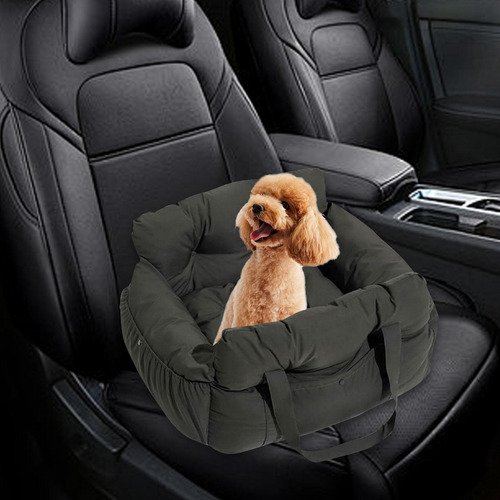 Asiento De Coche Para Perros Pequeños, Cama De Verde Y M