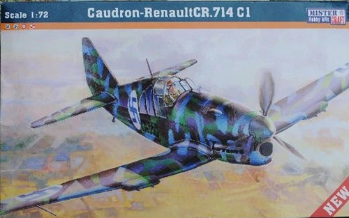 French Il Ww Fighter 714 1:72 Mistercraft B06 Milouhobbies 