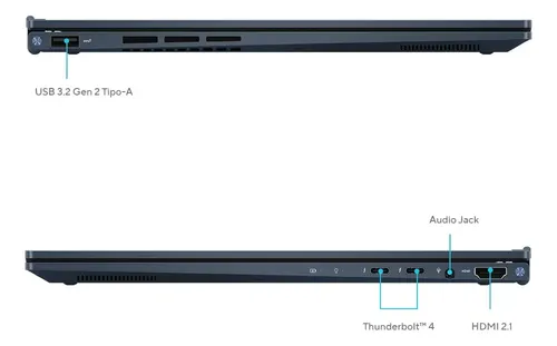Notebook Asus Zenbook Flip Intel I7 16g Ram 1tb Ssd 14' Oled Color