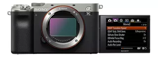 Sony Cámara Profesional Mirrorless Ilce-7c Alpha 7C Color Plata