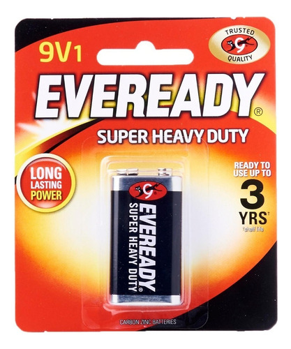 Bateria 9v Eveready 1222 Caja X24- Pila 9v