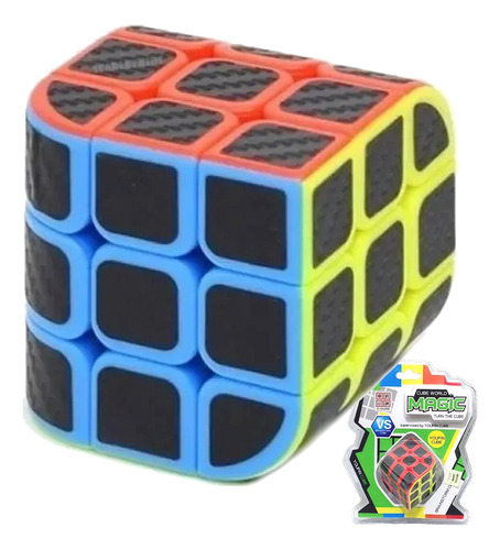 Cubo Magico Penrose 3x3 Juego Mesa Magic Cubo Magic Scarlet