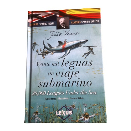 Julio Verne 20.000  Leguas Viaje Submarino  Inglés / Español