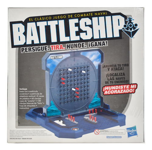 Battleship Juego Clasico De Combate Hasbro Cd