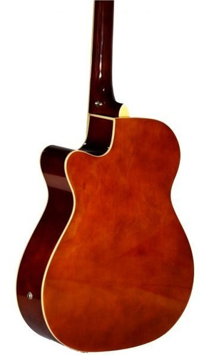 Imagem 2 de 3 de Violão Eletroacústico Cutaway Fahnke Jved012 Natural