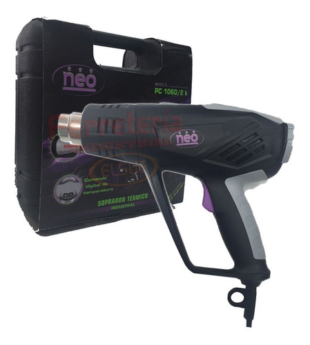 Pistola De Calor Neo 2000w 600°c Profesional Pc1060/2k Elsue