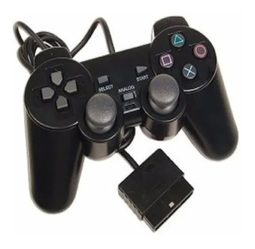 Control Playstation Ps1 Ps2 Alambrico Play Somos Tienda 