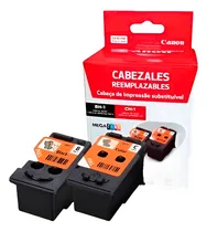 Comprar Pack Cabezales Canon G3100 G3110 G3111 G4100 Color Y Negro