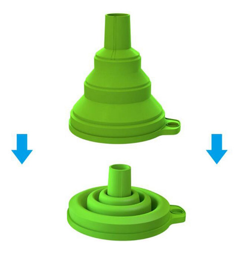Embudo De Vidrio Con Filtro De Resina Uv De Metal, 2 Unidade